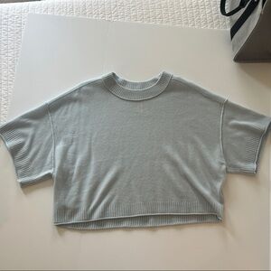 Anthropologie Cashmere Light Blue Goldie Sweater